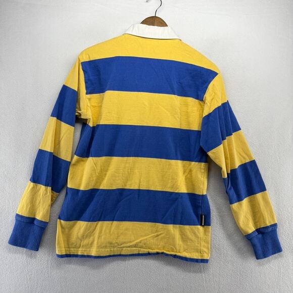 Vintage university Of Delaware Rugby Shirt Men's large Blue Yellow Embroidered - Picture 7 of 8